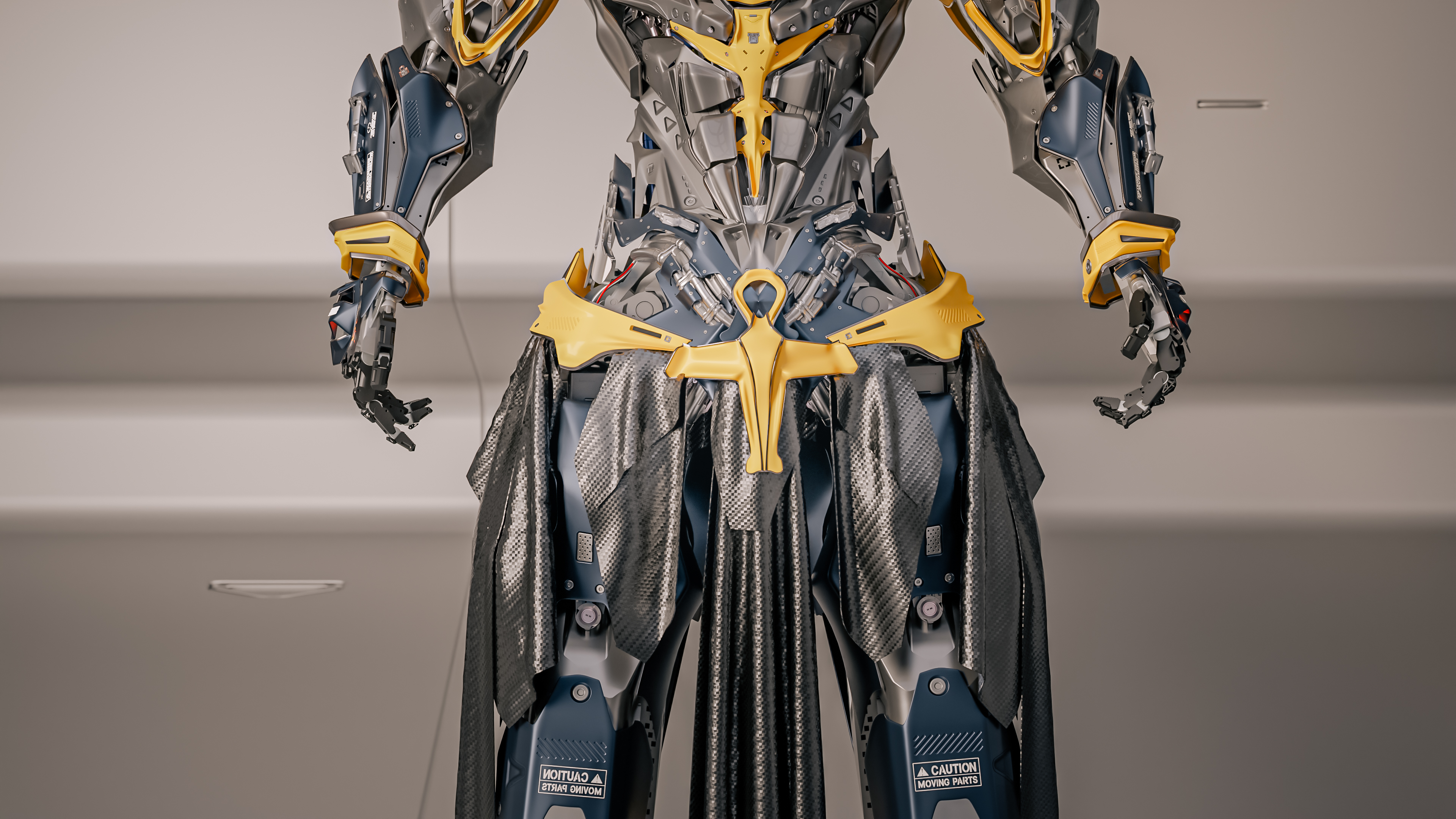 硬表面角色细节图