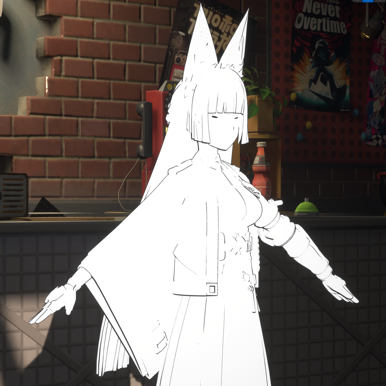 绝区零渲染研究 深度采样投影